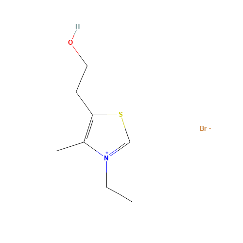 3-Ethyl-5-(2-hydroxyethyl)-4-methylthiazolium bromide (CAS: 54016-70-5) - Related Chemical Product