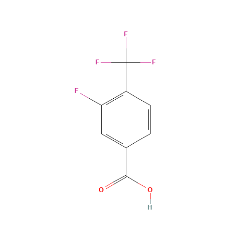 3-FLUORO-4-(TRIFLUOROMETHYL)BENZOIC ACID (CAS: 115754-21-7) - Related Chemical Product