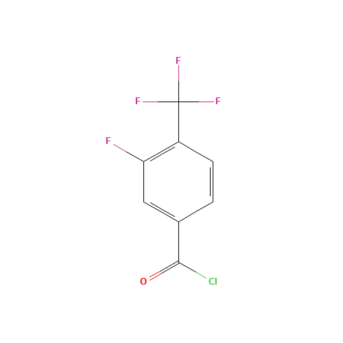 3-FLUORO-4-(TRIFLUOROMETHYL)BENZOYL CHLORIDE (CAS: 216144-68-2) - Related Chemical Product