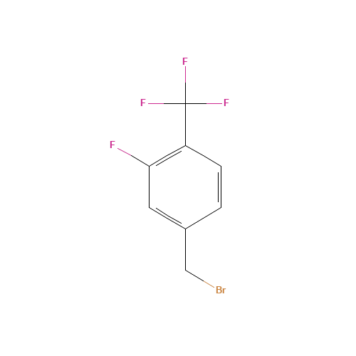 3-FLUORO-4-(TRIFLUOROMETHYL)BENZYL BROMIDE (CAS: 213203-65-7) - Related Chemical Product