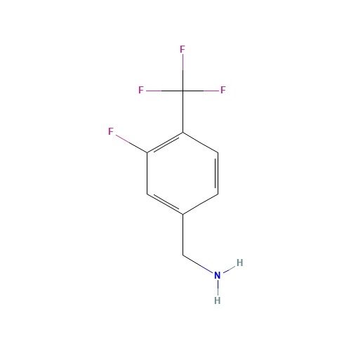 3-FLUORO-4-(TRIFLUOROMETHYL)BENZYLAMINE (CAS: 235106-09-9) - Related Chemical Product