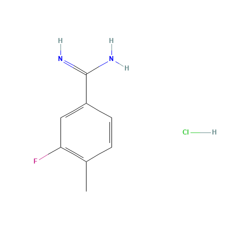 3-FLUORO-4-METHYLBENZAMIDINE HYDROCHLORIDE (CAS: 175277-88-0) - Related Chemical Product