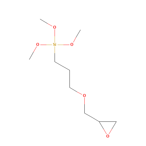 3-Glycidoxypropyltrimethoxysilane (CAS: 2530-83-8) - Related Chemical Product