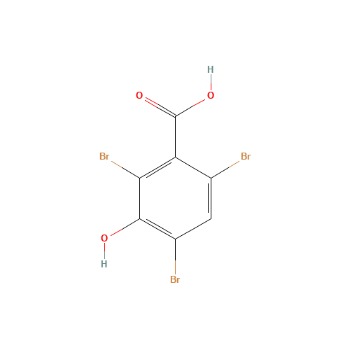3-Hydroxy-2,4,6-tribromobenzoic acid (CAS: 14348-40-4) - Related Chemical Product
