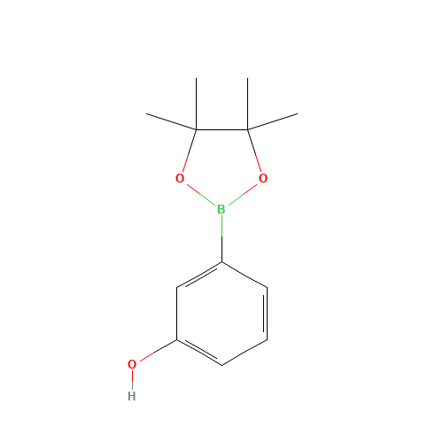 3-(4,4,5,5-TETRAMETHYL-1,3,2-DIOXABOROLAN-2-YL)PHENOL (CAS: 214360-76-6) - Related Chemical Product
