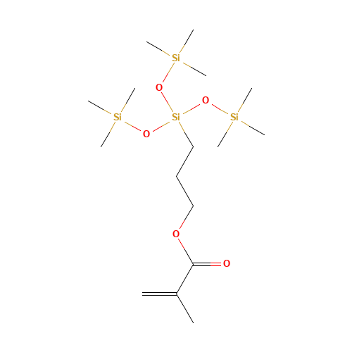 3-(METHACRYLOYLOXY)PROPYLTRIS(TRIMETHYLSILOXY)SILANE (CAS: 17096-07-0) - Related Chemical Product