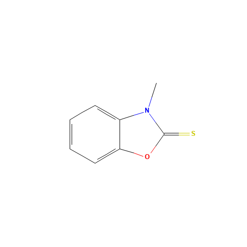 3-METHYL-1,3-BENZOXAZOLE-2(3H)-THIONE (CAS: 13673-63-7) - Related Chemical Product