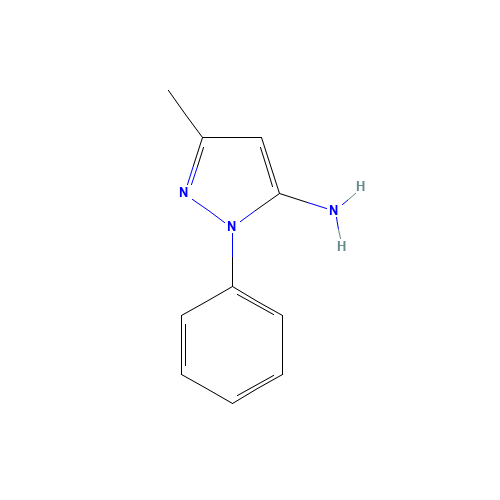 5-Amino-3-methyl-1-phenylpyrazole (CAS: 1131-18-6) - Related Chemical Product