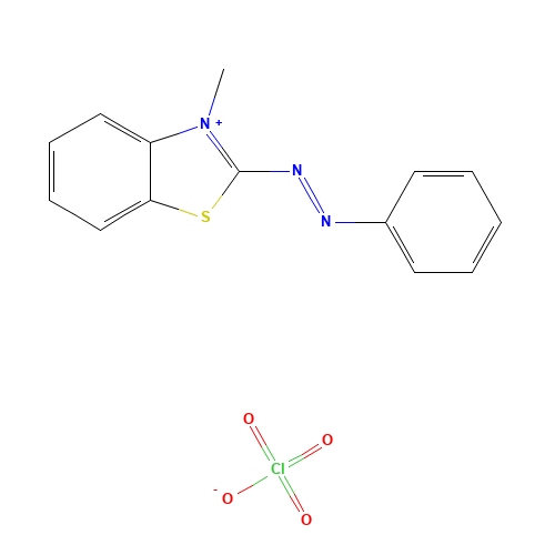 3-Methyl-2-(phenylazo)benzothiazoliumperchlorate (CAS: 16600-04-7) - Related Chemical Product
