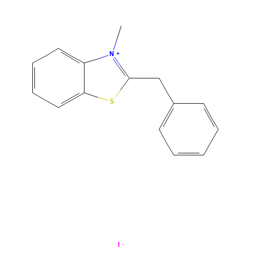 3-Methyl-2-(phenylmethyl)benzothiazoliumiodide (CAS: 16622-21-2) - Related Chemical Product