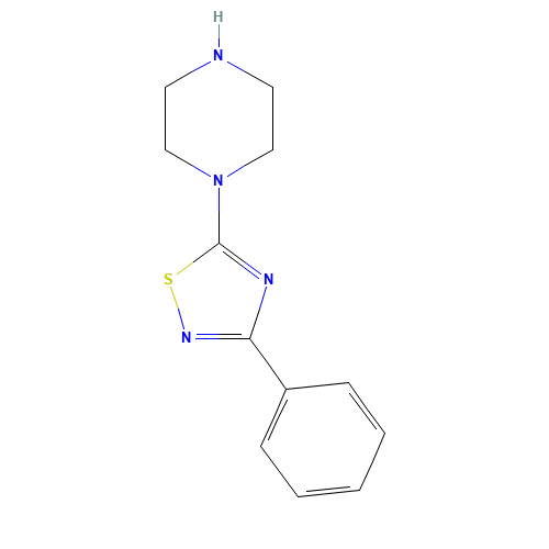 3-PHENYL-5-PIPERAZINO-1,2,4-THIADIAZOLE (CAS: 306935-14-8) - Related Chemical Product