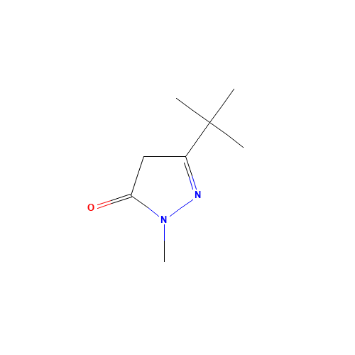 3-TERT-BUTYL-1-METHYL-2-PYRAZOLIN-5-ONE (CAS: 87031-30-9) - Related Chemical Product