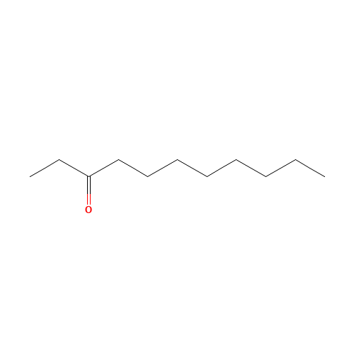 3-UNDECANONE (CAS: 2216-87-7) - Chemical Structure and Molecular Formula 