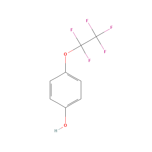 4-(1,1,2,2,2-PENTAFLUOROETHOXY)PHENOL (CAS: 658-46-8) - Related Chemical Product