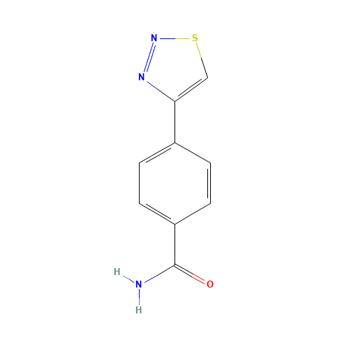 4-(1,2,3-THIADIAZOL-4-YL)BENZAMIDE (CAS: 175205-53-5) - Related Chemical Product