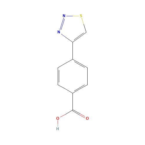 4-(1,2,3-THIADIAZOL-4-YL)BENZOIC ACID (CAS: 187999-31-1) - Related Chemical Product