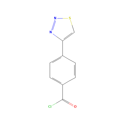 4-(1,2,3-THIADIAZOL-4-YL)BENZOYL CHLORIDE (CAS: 465513-98-8) - Related Chemical Product