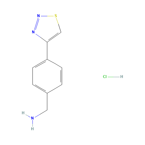 4-(1,2,3-THIADIAZOL-4-YL)BENZYLAMINE HYDROCHLORIDE (CAS: 175205-49-9) - Related Chemical Product