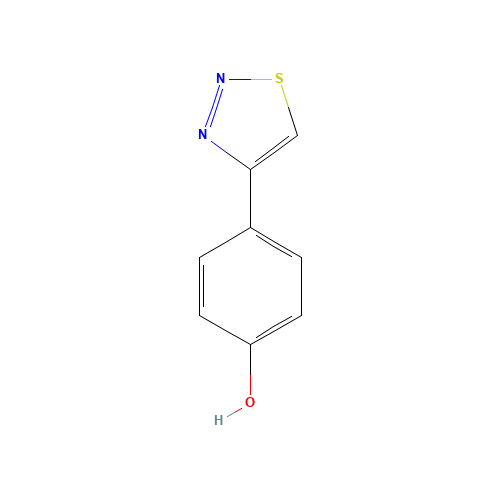 4-(1,2,3-THIADIAZOL-4-YL)PHENOL (CAS: 59834-05-8) - Related Chemical Product