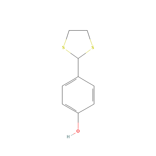 4-(1,3-DITHIOLAN-2-YL)PHENOL (CAS: 22068-49-1) - Related Chemical Product