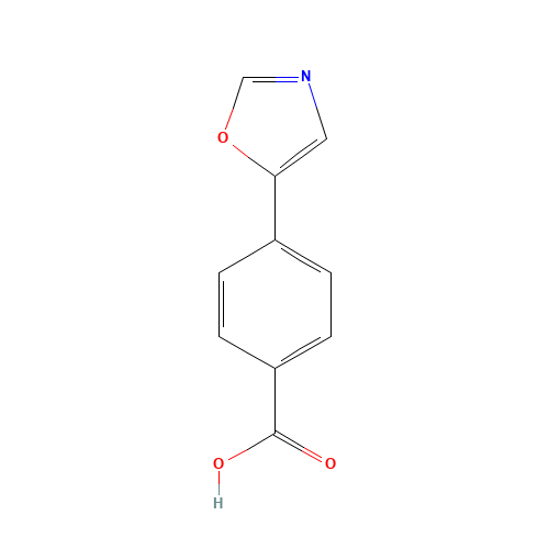 4-(1,3-OXAZOL-5-YL)BENZOIC ACID (CAS: 250161-45-6) - Related Chemical Product