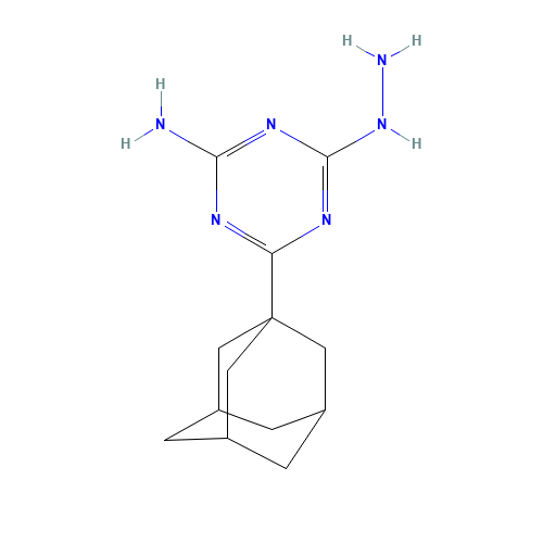 4-(1-ADAMANTYL)-6-HYDRAZINO-1,3,5-TRAZIN-2-AMINE (CAS: 175204-75-8) - Related Chemical Product