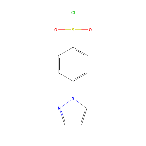 4-(1H-PYRAZOL-1-YL)BENZENESULFONYL CHLORIDE (CAS: 18336-39-5) - Related Chemical Product