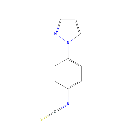 4-(1H-PYRAZOL-1-YL)PHENYL ISOTHIOCYANATE (CAS: 352018-96-3) - Related Chemical Product