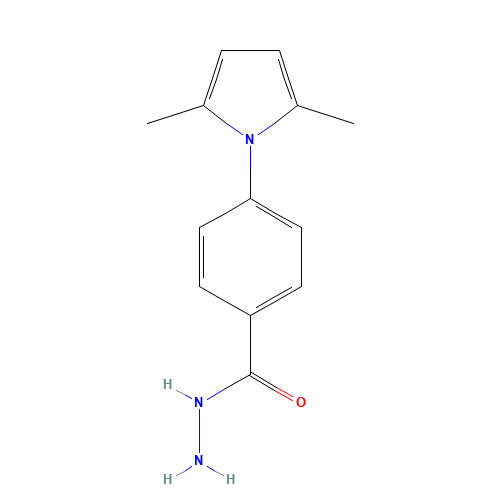 4-(2,5-DIMETHYL-1H-PYRROL-1-YL)BENZOHYDRAZIDE (CAS: 26165-67-3) - Related Chemical Product