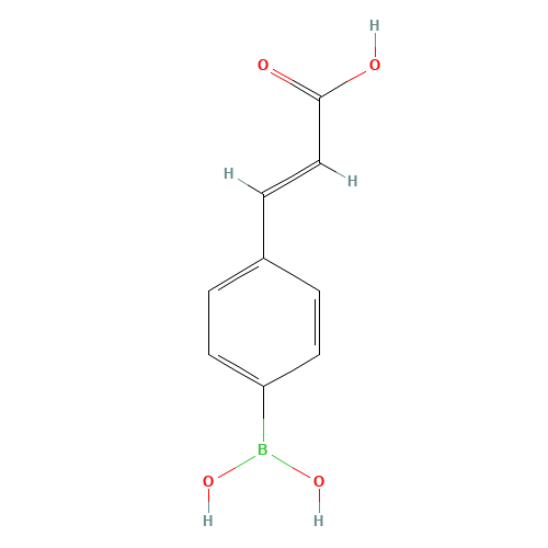4-(2-CARBOXYVINYL)BENZENEBORONIC ACID (CAS: 159896-15-8) - Related Chemical Product