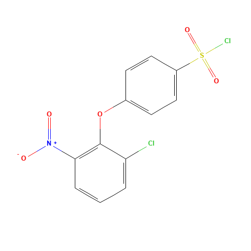 4-(2-CHLORO-6-NITROPHENOXY)BENZENE-1-SULFONYL CHLORIDE (CAS: 175135-00-9) - Related Chemical Product