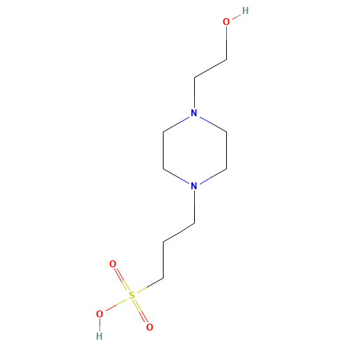 EPPS (CAS: 16052-06-5) - Chemical Structure and Molecular Formula 