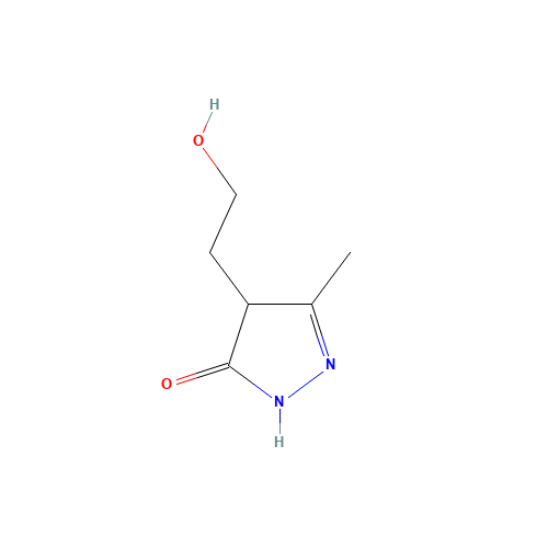 4-(2-HYDROXYETHYL)-3-METHYL-2-PYRAZOLIN-5-ONE (CAS: 7721-54-2) - Related Chemical Product