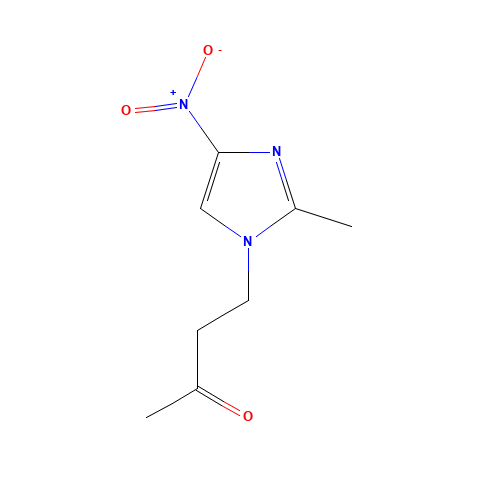 4-(2-METHYL-4-NITRO-1H-IMIDAZOL-1-YL)BUTAN-2-ONE (CAS: 126664-28-6) - Related Chemical Product