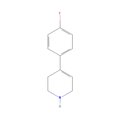 4-(4-Halophenyl)-1,2,3,6-terahydropyridinehydrochloride (CAS: 1978-59-2) - Related Chemical Product