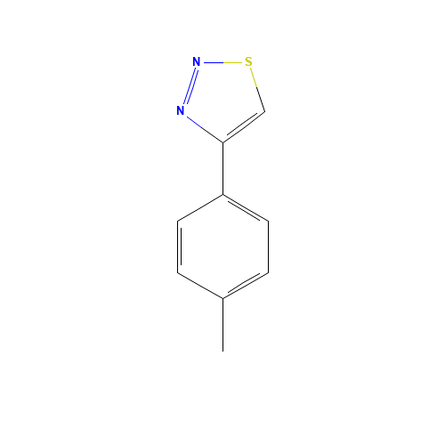 4-(4-METHYLPHENYL)-1,2,3-THIADIAZOLE (CAS: 40753-14-8) - Related Chemical Product