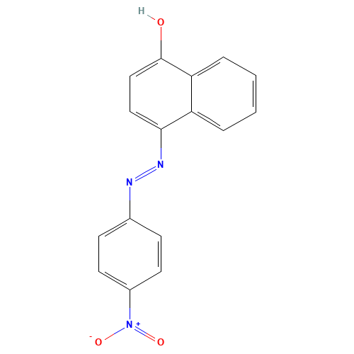 4-(4-NITROPHENYLAZO)-1-NAPHTHOL (CAS: 5290-62-0) - Related Chemical Product