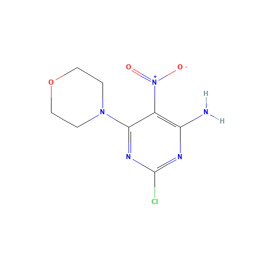 4-(6-Amino-2-chloro-5-nitro-4-pyrimidinyl)morpholine (CAS: 29955-44-0) - Related Chemical Product