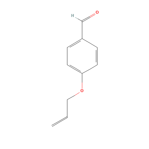 4-ALLYLOXYBENZALDEHYDE (CAS: 40663-68-1) - Chemical Structure and Molecular Formula 