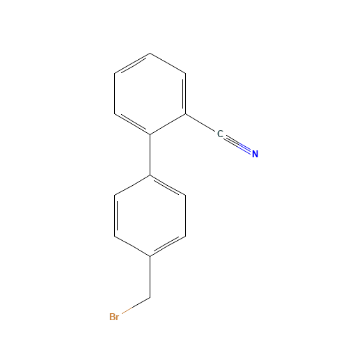 4-Bromomethyl-2-cyanobiphenyl (CAS: 114772-54-2) - Related Chemical Product