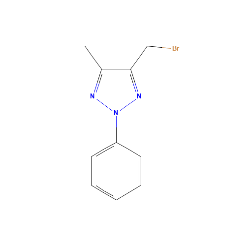 4-(BROMOMETHYL)-5-METHYL-2-PHENYL-2H-1,2,3-TRIAZOLE (CAS: 13322-02-6) - Related Chemical Product