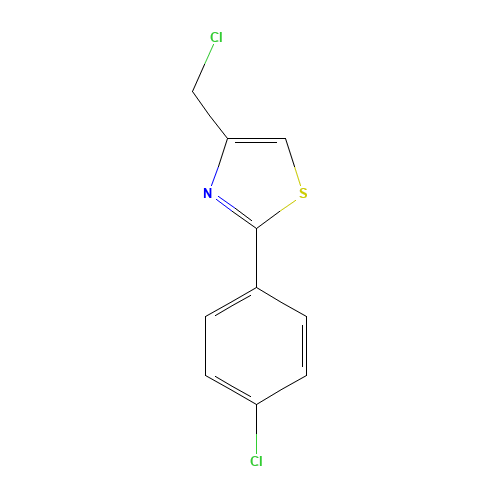 4-(CHLOROMETHYL)-2-(4-CHLOROPHENYL)-1,3-THIAZOLE (CAS: 17969-22-1) - Related Chemical Product