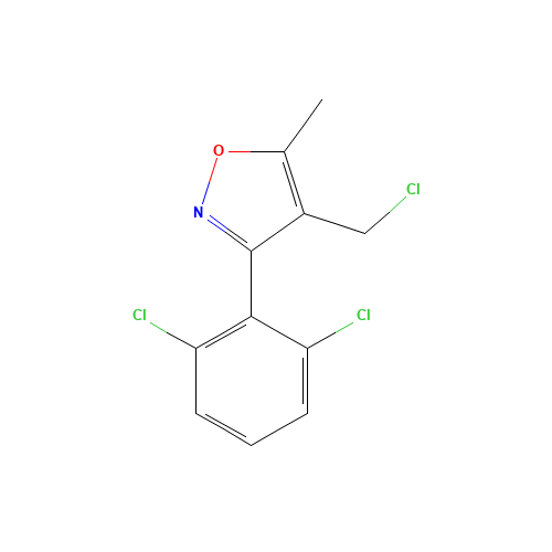 4-(CHLOROMETHYL)-3-(2,6-DICHLOROPHENYL)-5-METHYLISOXAZOLE (CAS: 303225-22-1) - Related Chemical Product