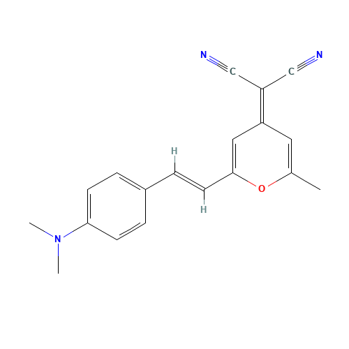 4-(DICYANOMETHYLENE)-2-METHYL-6-(4-DIMETHYLAMINOSTYRYL)-4H-PYRAN (CAS: 51325-91-8) - Related Chemical Product