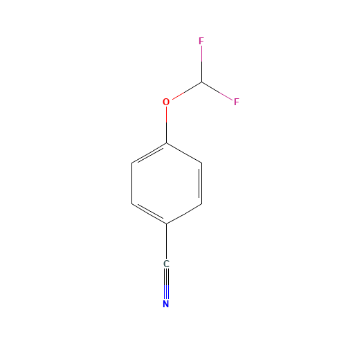 4-(DIFLUOROMETHOXY)BENZONITRILE (CAS: 90446-25-6) - Related Chemical Product