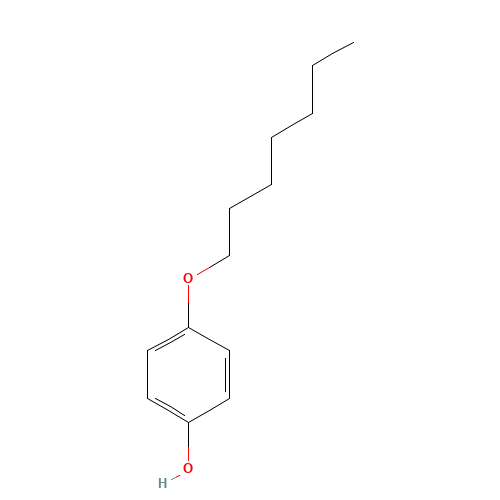 4-Heptyloxyphenol (CAS: 13037-86-0) - Related Chemical Product