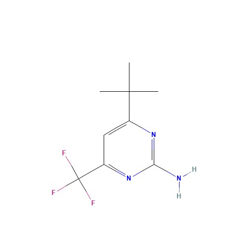 2-AMINO-6-T-BUTYL-4-(TRIFLUOROMETHYL)PYRIMIDINE (CAS: 238742-83-1) - Related Chemical Product