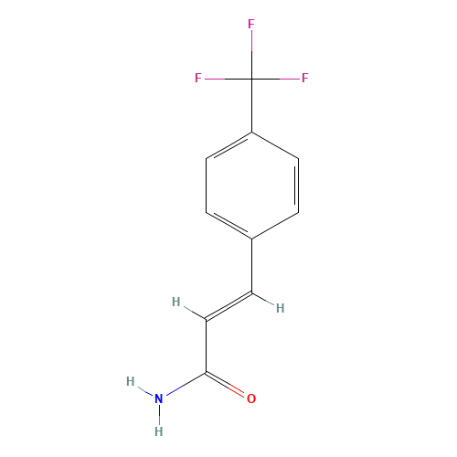 4-(TRIFLUOROMETHYL)CINNAMAMIDE (CAS: 115093-99-7) - Related Chemical Product