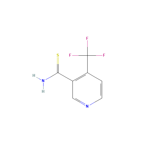 4-(TRIFLUOROMETHYL)PYRIDINE-3-THIOCARBOXAMIDE (CAS: 158063-54-8) - Related Chemical Product