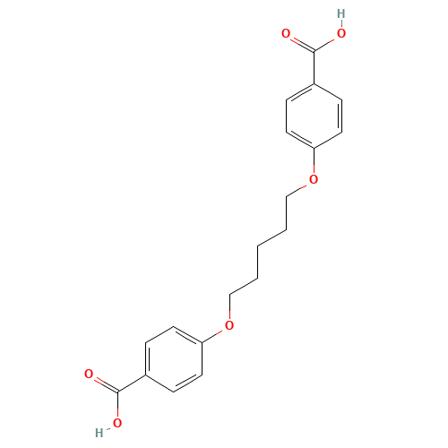 4,4'-[1,5-PENTANEDIYLBIS(OXY)] BISBENZOIC ACID (CAS: 22247-66-1) - Related Chemical Product